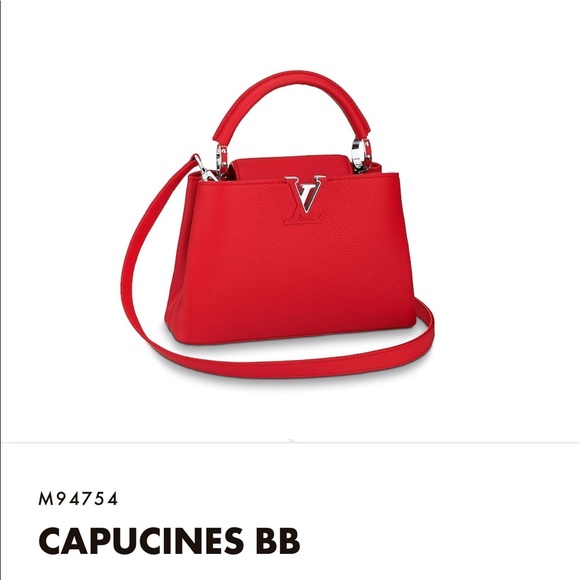 Louis Vuitton Handbags - LOUIS VUITTON CAPUCINE BB - RUBIS